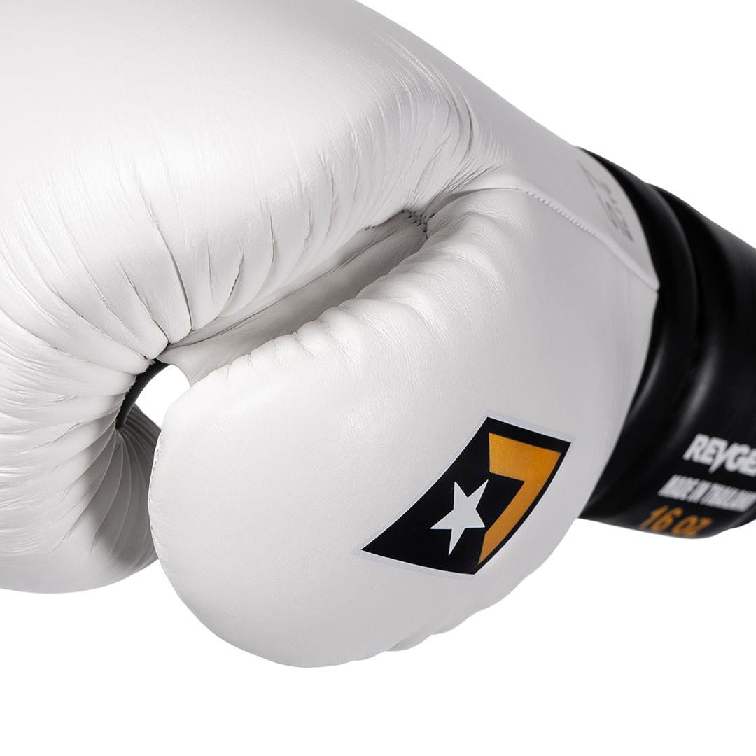 Revgear S7 Leather Lace Up Sparring Gloves - FightstorePro