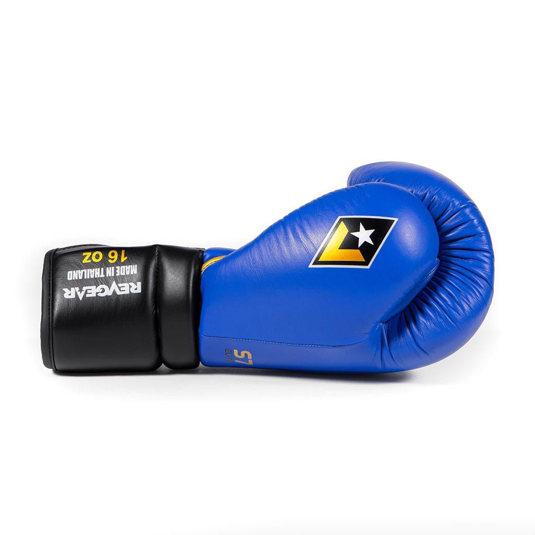 Revgear S7 Leather Lace Up Sparring Gloves - FightstorePro