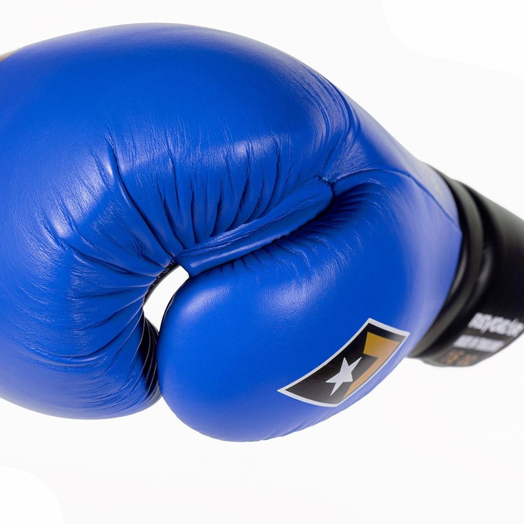 Revgear S7 Leather Lace Up Sparring Gloves - FightstorePro