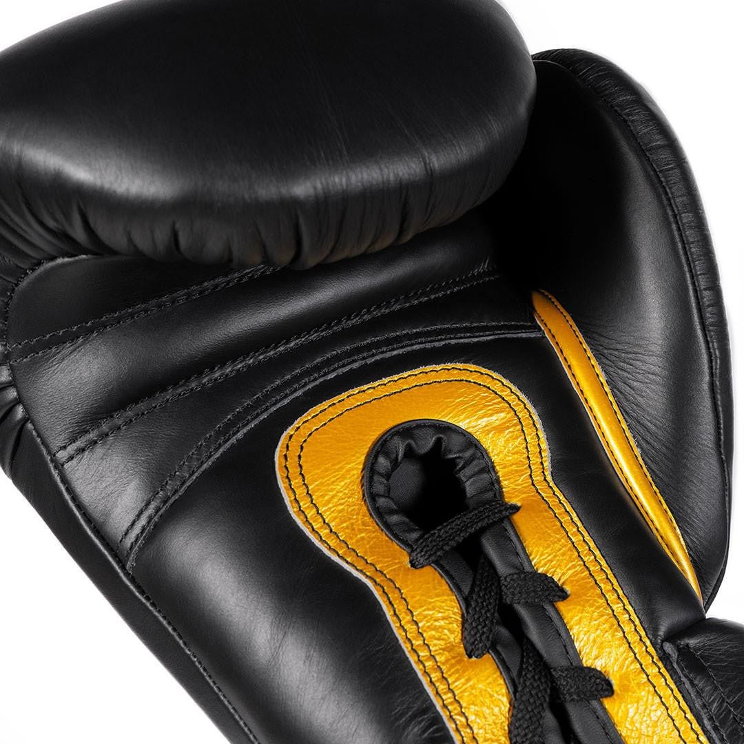Revgear S7 Leather Lace Up Sparring Gloves - FightstorePro