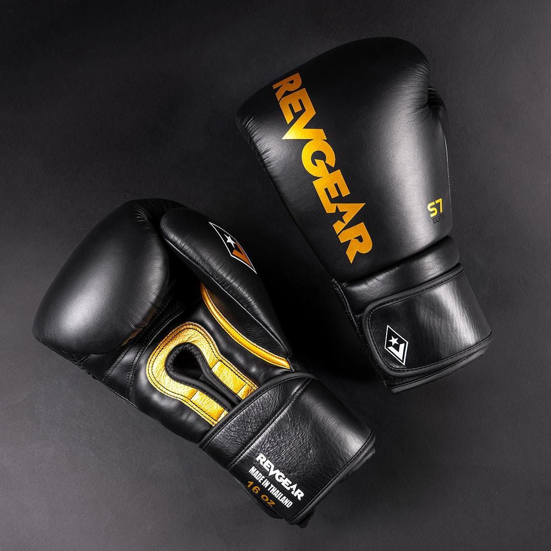 Revgear S7 Leather Sparring Gloves - FightstorePro