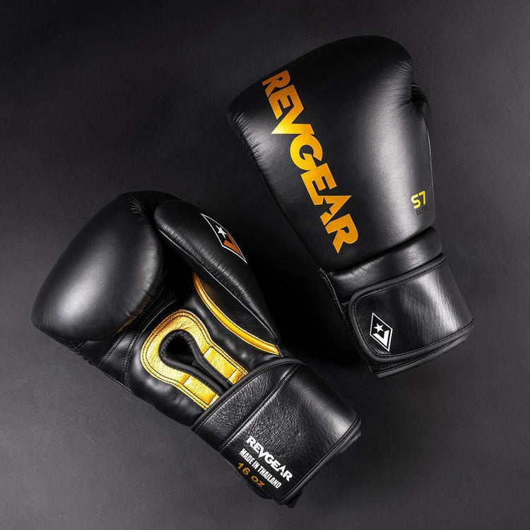 Revgear S7 Leather Sparring Gloves - FightstorePro