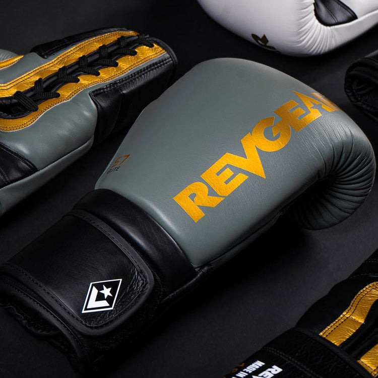 Revgear S7 Leather Sparring Gloves - FightstorePro