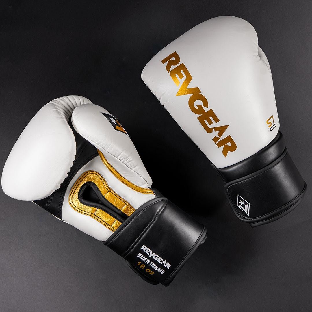 Revgear S7 Leather Sparring Gloves - FightstorePro