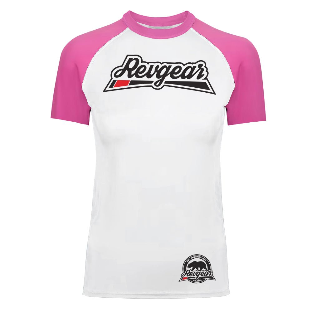 REVGEAR - Short Sleeve Women's BJJ Rashguard - Colours Collection - FightstorePro