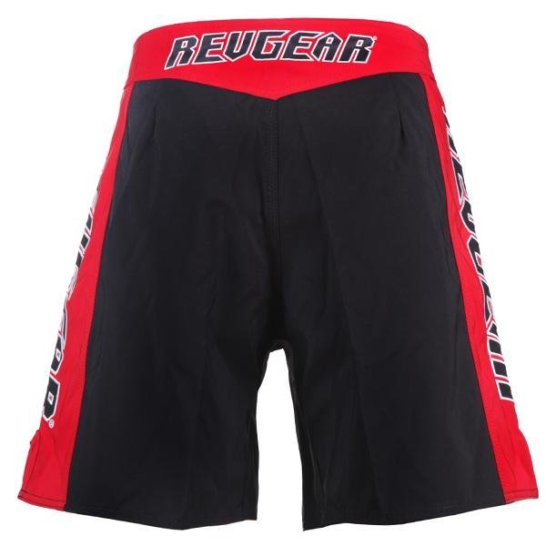 REVGEAR - Spartan Pro Micro MMA Shorts - Black & Red - FightstorePro