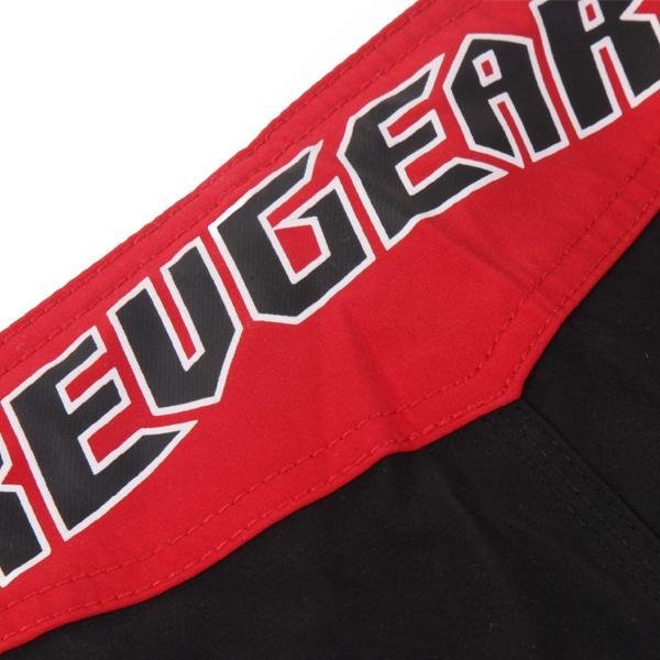 REVGEAR - Spartan Pro Micro MMA Shorts - Black & Red - FightstorePro
