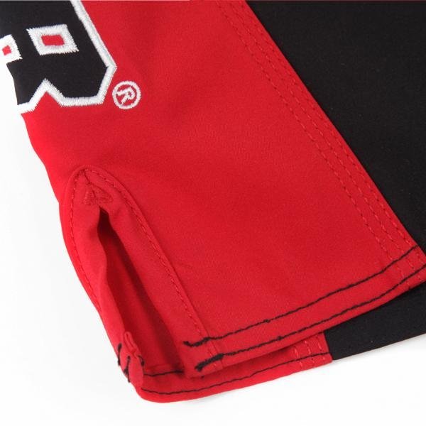 REVGEAR - Spartan Pro Micro MMA Shorts - Black & Red - FightstorePro