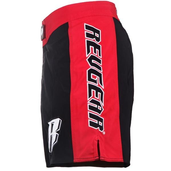 REVGEAR - Spartan Pro Micro MMA Shorts - Black & Red - FightstorePro