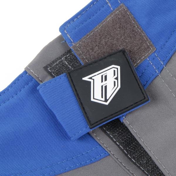 REVGEAR - Spartan Pro Micro MMA Shorts - Grey & Blue - FightstorePro