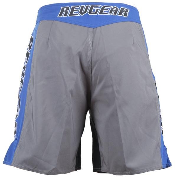 REVGEAR - Spartan Pro Micro MMA Shorts - Grey & Blue - FightstorePro