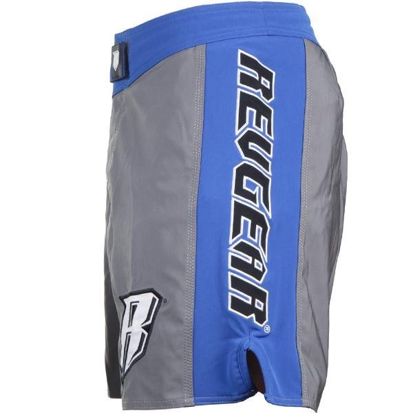 REVGEAR - Spartan Pro Micro MMA Shorts - Grey & Blue - FightstorePro