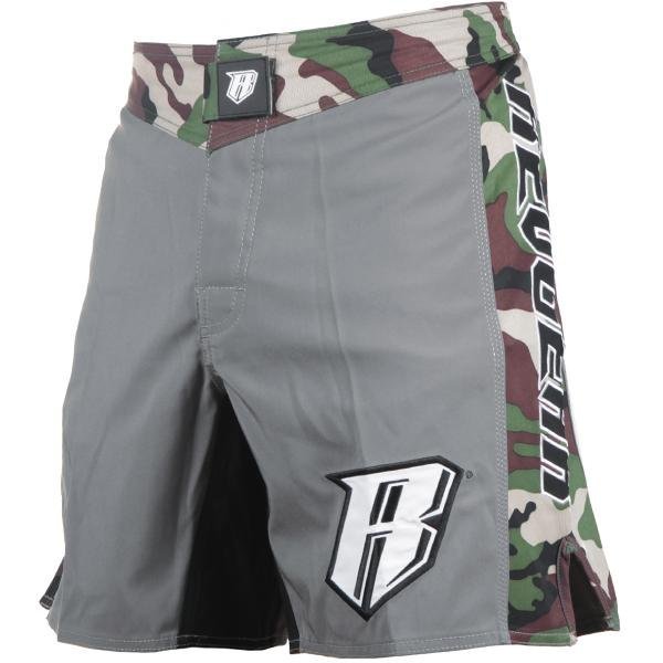 REVGEAR - Spartan Pro Micro MMA Shorts - Grey - Camo - FightstorePro