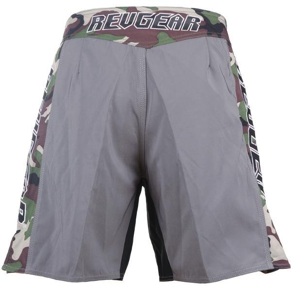 REVGEAR - Spartan Pro Micro MMA Shorts - Grey - Camo - FightstorePro