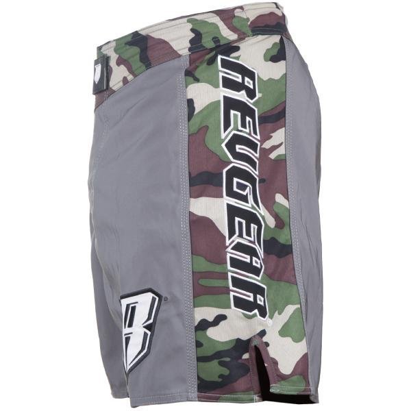 REVGEAR - Spartan Pro Micro MMA Shorts - Grey - Camo - FightstorePro
