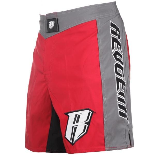 REVGEAR - Spartan Pro Micro MMA Shorts - Red & Grey - FightstorePro