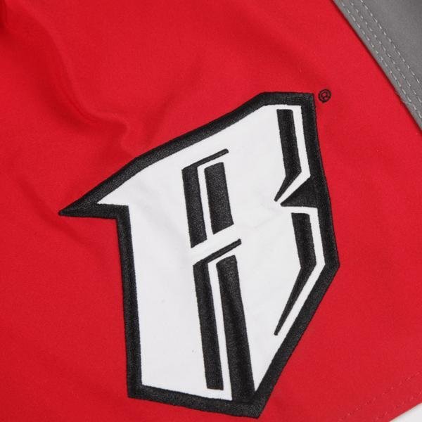 REVGEAR - Spartan Pro Micro MMA Shorts - Red & Grey - FightstorePro