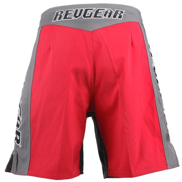 REVGEAR - Spartan Pro Micro MMA Shorts - Red & Grey - FightstorePro