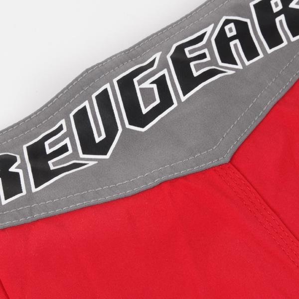 REVGEAR - Spartan Pro Micro MMA Shorts - Red & Grey - FightstorePro
