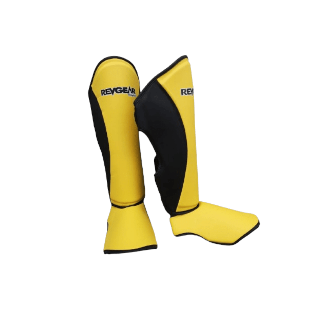 REVGEAR - Thai Original Shin Guards - Sting - Black - FightstorePro