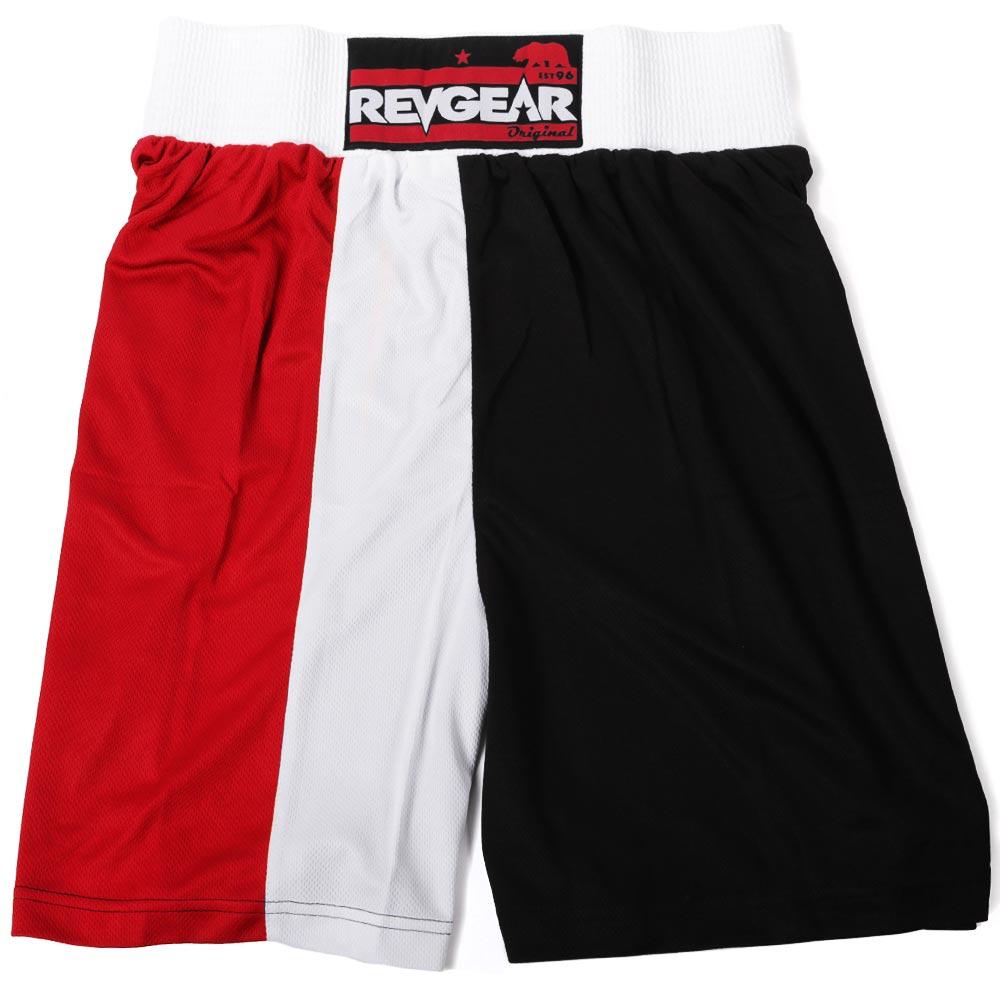REVGEAR - Tri Colour Boxing Kit - Red - FightstorePro