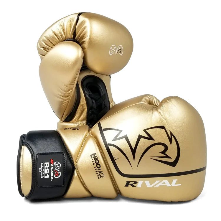 Rival RS1 Ultra Sparring Gloves 2.0 Gold - FightstorePro