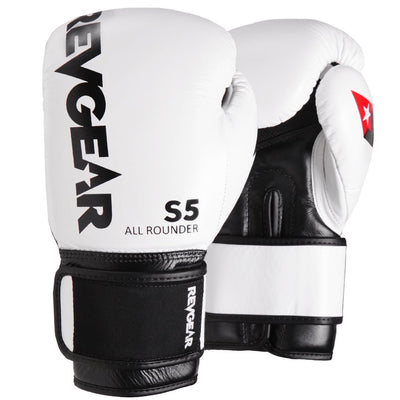 S5 Competitor Boxing Glove - White Collection - FightstorePro