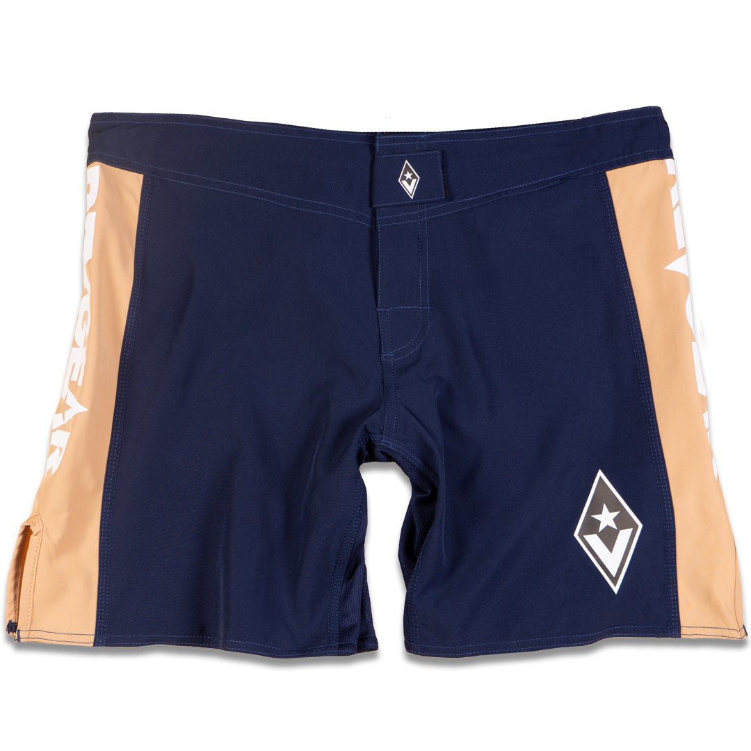STEALTH 1 HYBRID FIGHT SHORTS - NAVY COLLECTION - FightstorePro