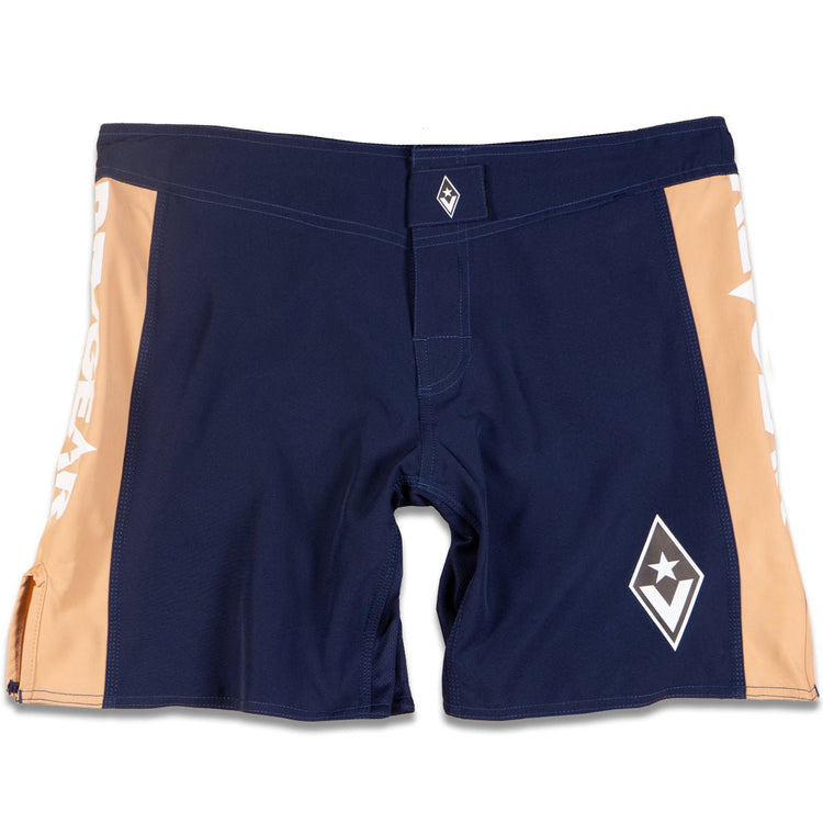 STEALTH 1 HYBRID FIGHT SHORTS - NAVY COLLECTION - FightstorePro