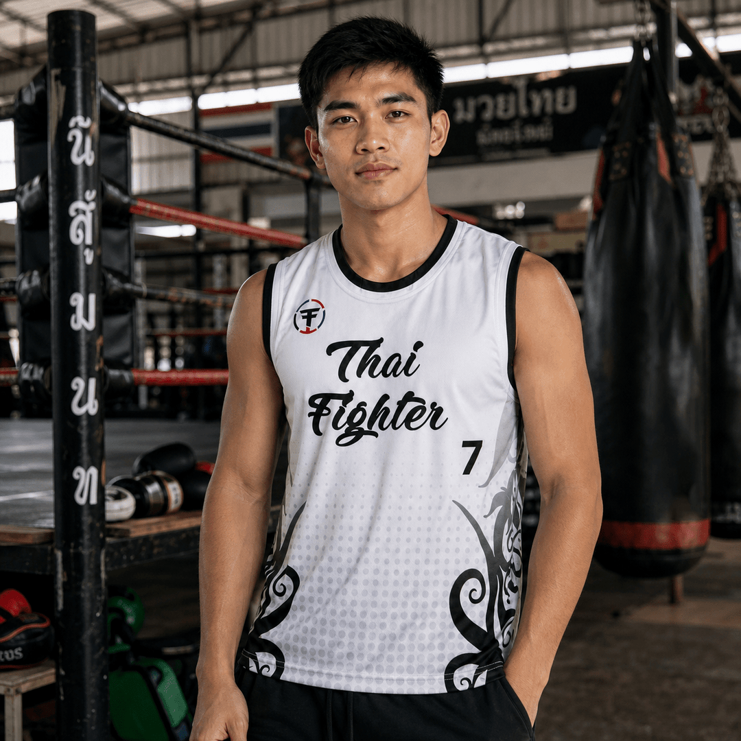 Thai Fighter Athletic Vest - FightstorePro