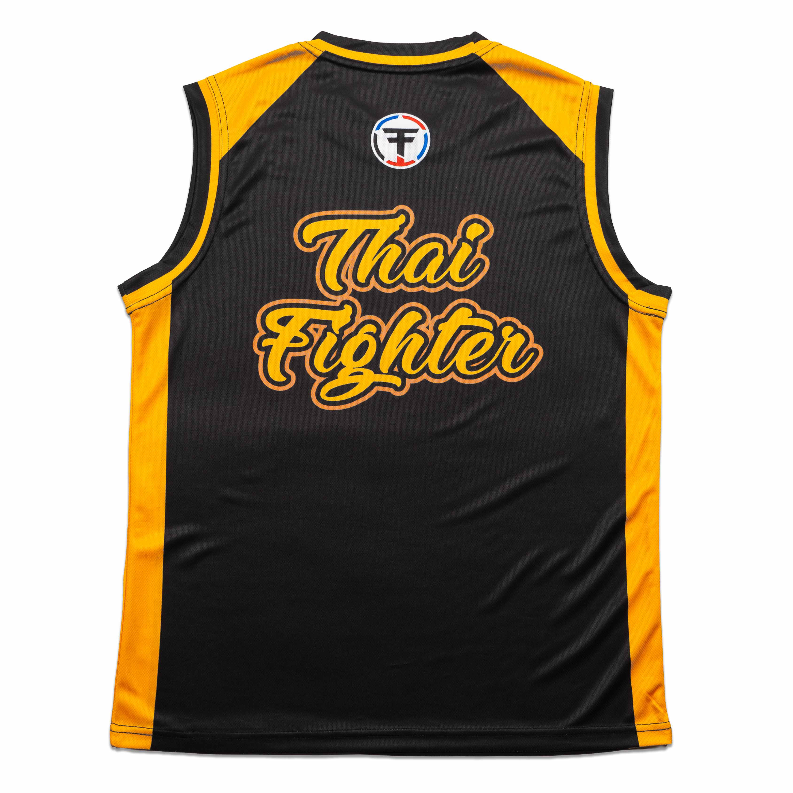 Thai Fighter Athletic Vest - Orange Tiger - FightstorePro