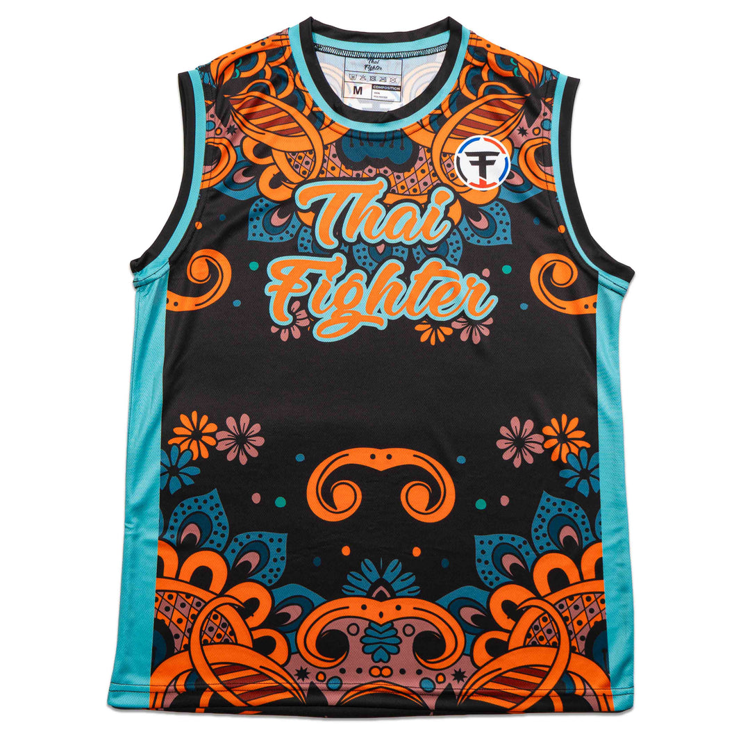Thai Fighter Athletic Vest - Pattern - FightstorePro