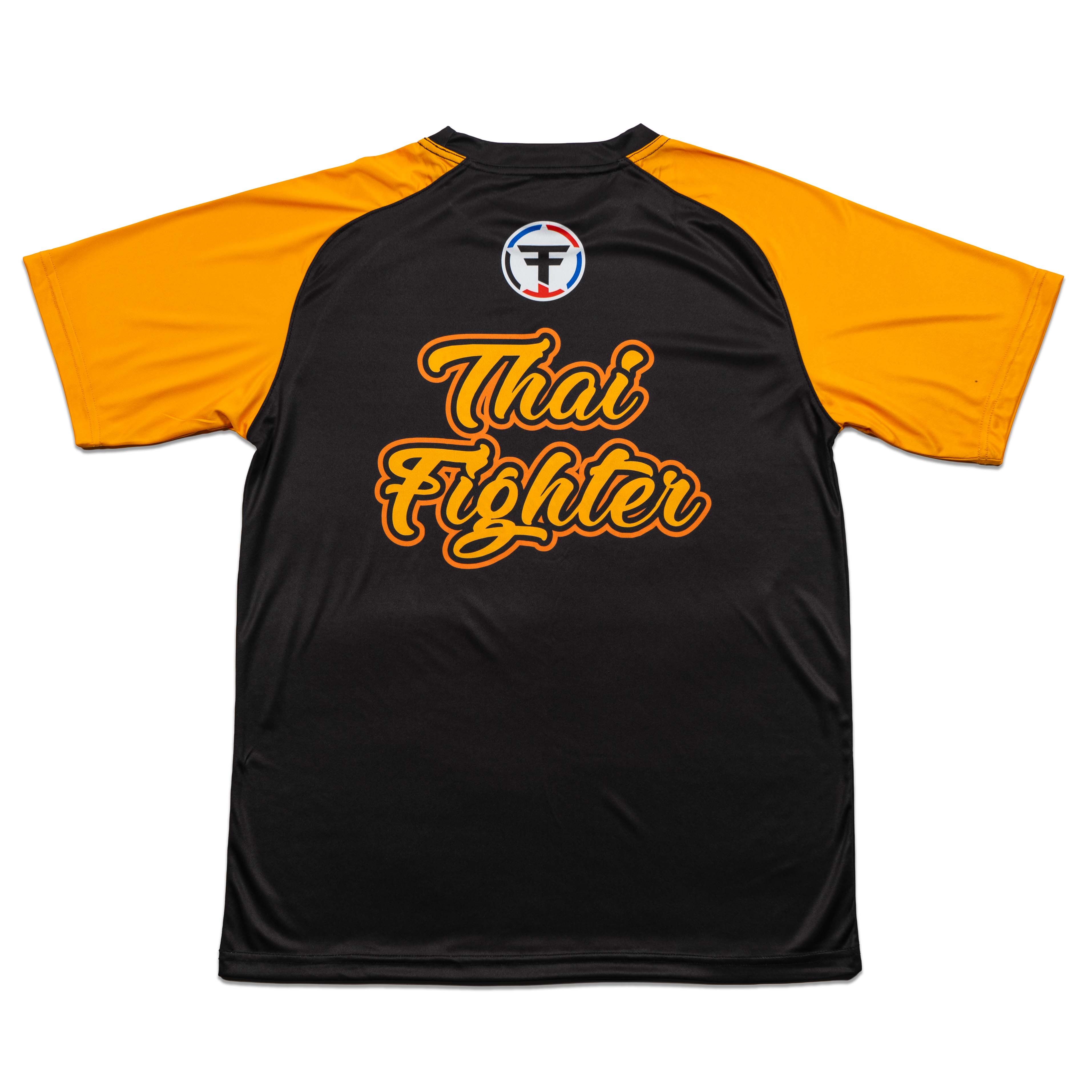Thai Fighter Orange Tiger Athletic Tee - FightstorePro