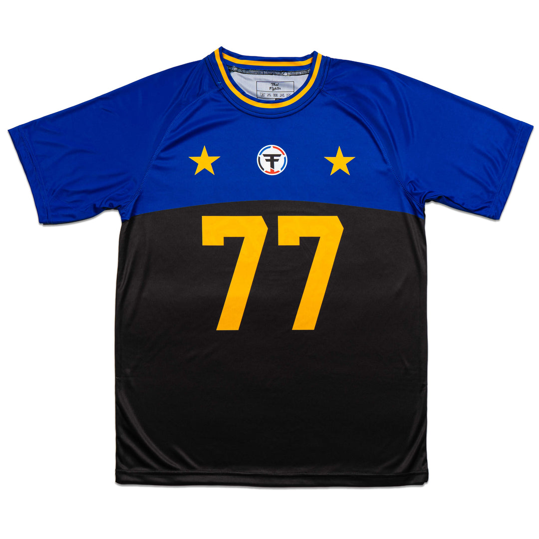 Thai Fighter TF77 Stars Athletic Tee - FightstorePro