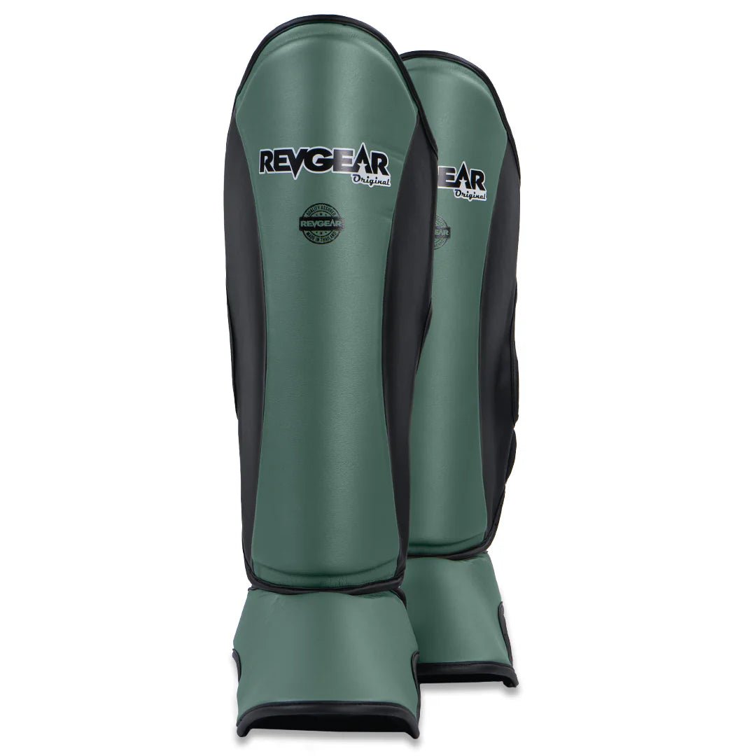 Thai Original Shin Guards - Army - FightstorePro