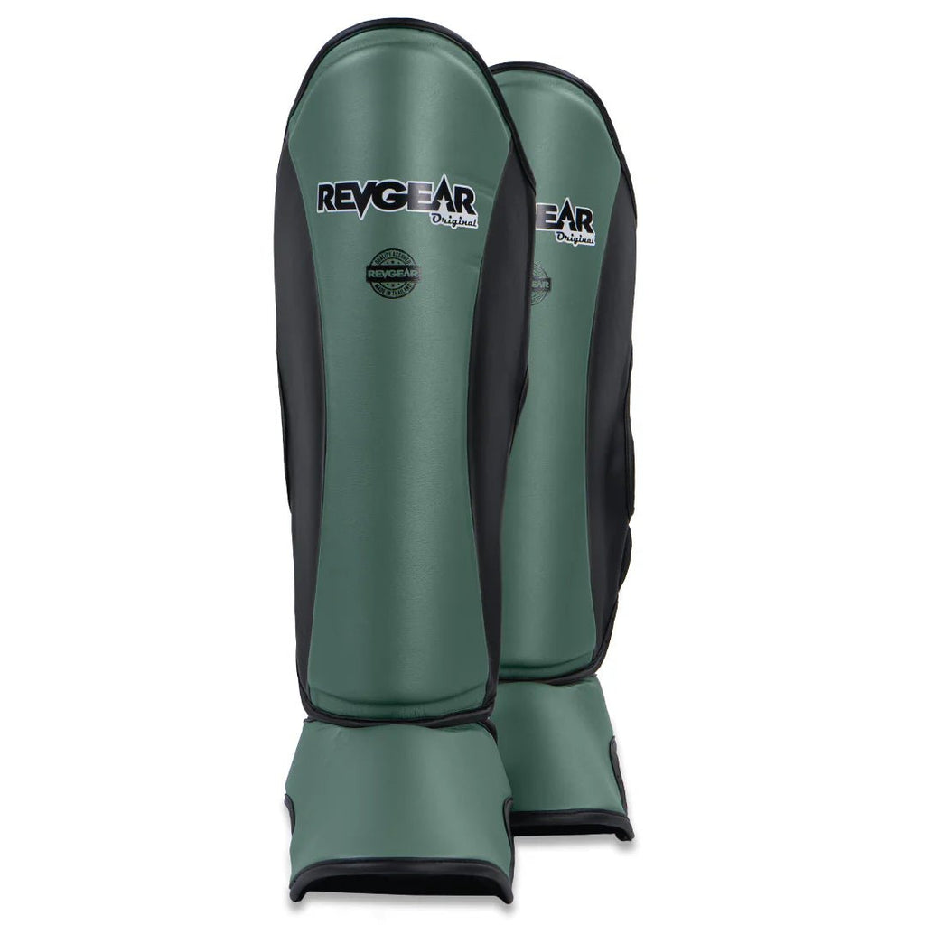 Thai Original Shin Guards - Army - FightstorePro