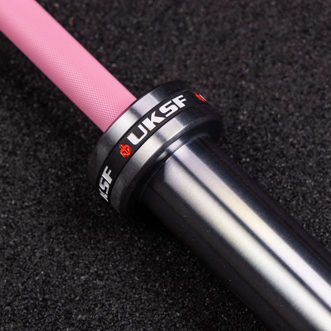 UKSF 15kg Cronos Pink Barbell - FightstorePro