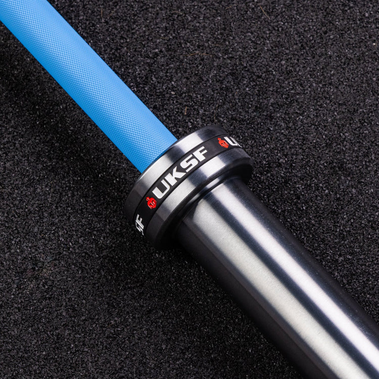UKSF 20kg Cronos Blue Barbell - FightstorePro