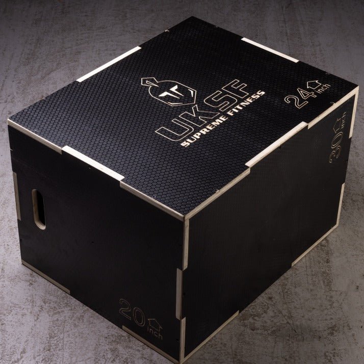 UKSF Multi - Size Plyometric Box Anti - Slip Finish - FightstorePro
