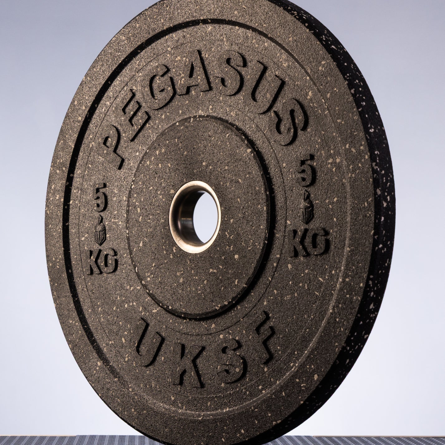 UKSF Speckled Crumb Olympic Bumper Plates - FightstorePro