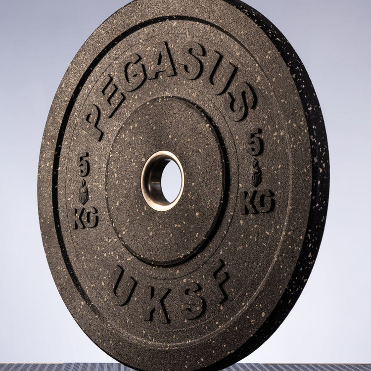 UKSF Speckled Crumb Olympic Bumper Plates - FightstorePro