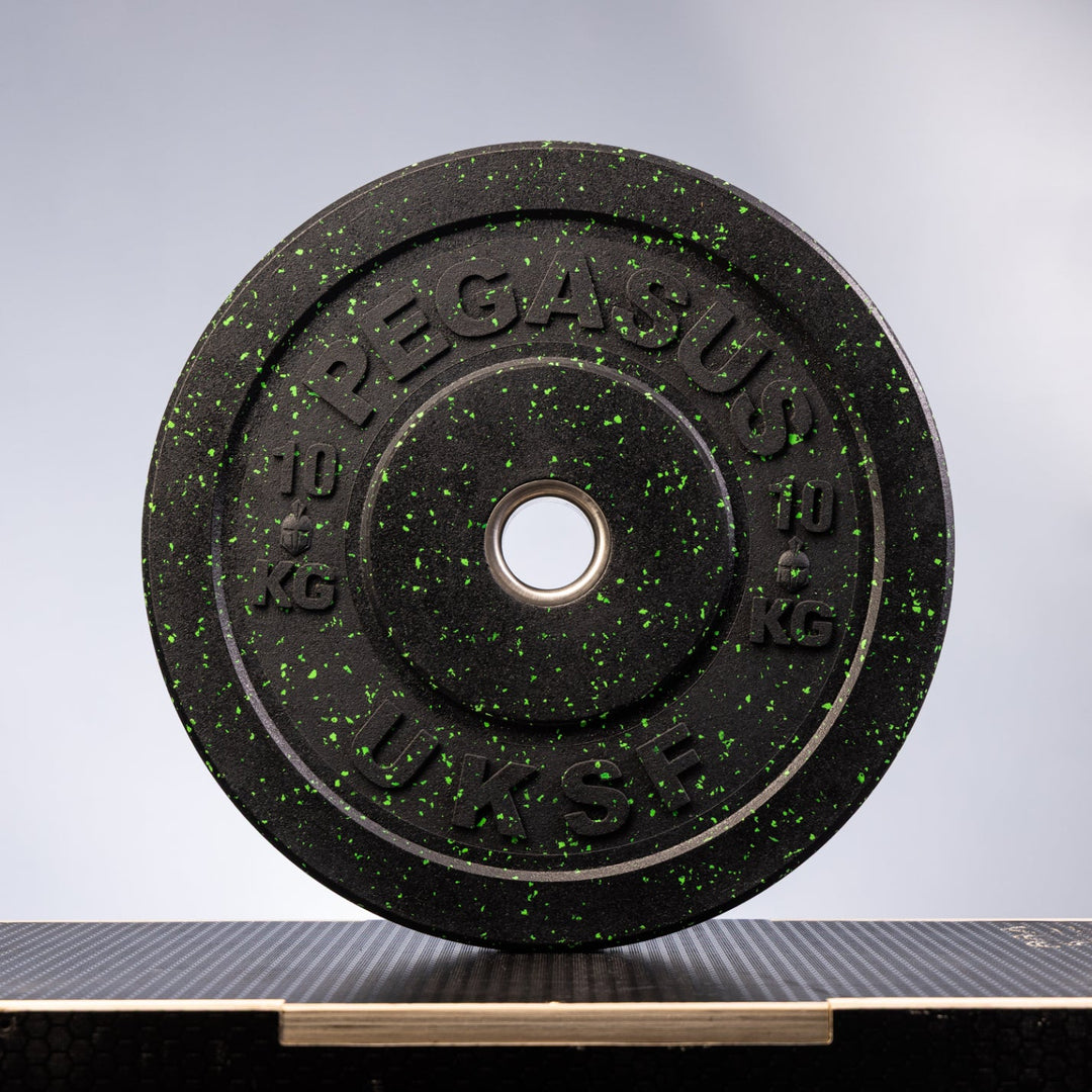 UKSF Speckled Crumb Olympic Bumper Plates - FightstorePro
