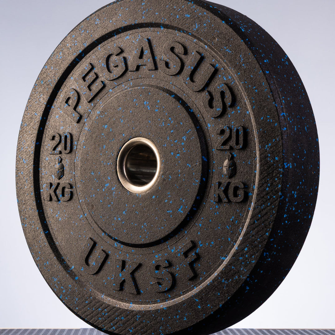 UKSF Speckled Crumb Olympic Bumper Plates - FightstorePro