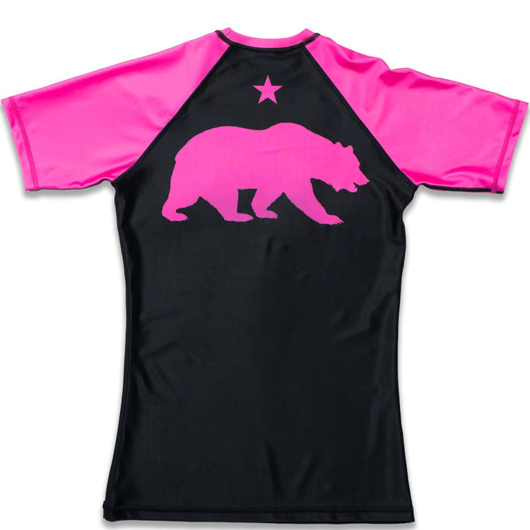 Womens Grizzly Rashguard - Short Sleeve - FightstorePro