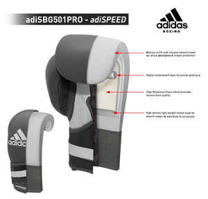 Adidas AdiSpeed Boxing Gloves - FightstorePro