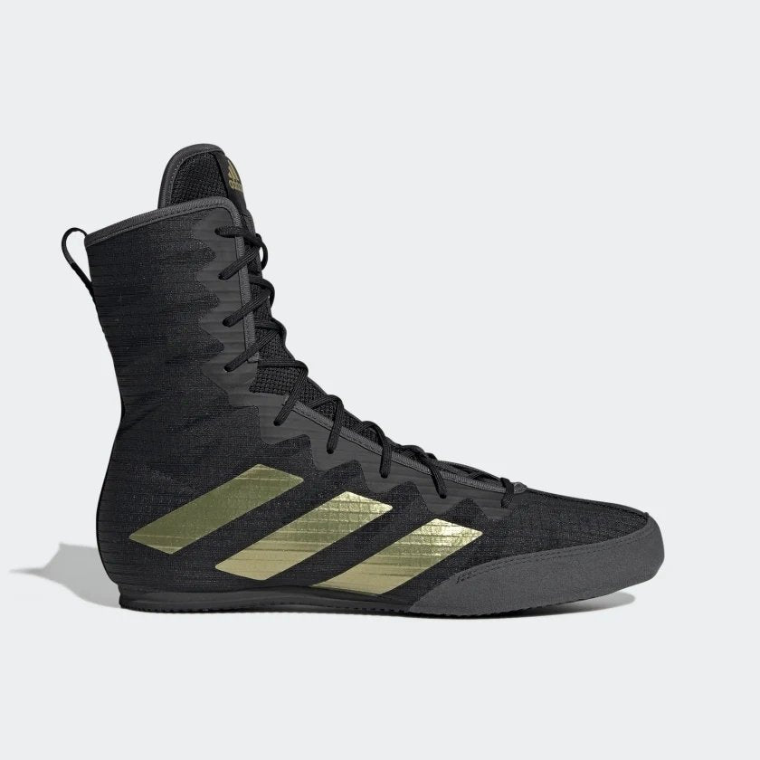 Adidas Box Hog 4 - Black/Gold - FightstorePro