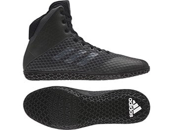 Adidas Mat Wizard 4 Wrestling Boot Black - FightstorePro