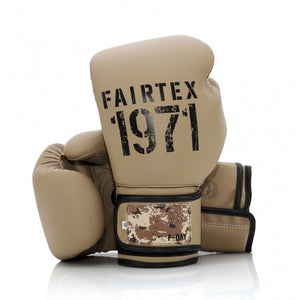 BGV25 Fairtex F-Day 2 Desert Operation Boxing Gloves - FightstorePro
