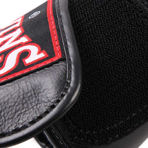 BGVL3 Twins Black Velcro Boxing Gloves - FightstorePro