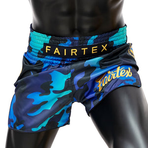 BS1916 Fairtex Golden Jubilee Luster Muaythai Shorts - FightstorePro